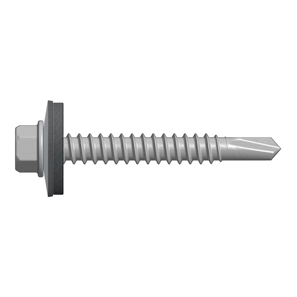 DrillFast® 45mm stainless halter fastener for steel, 19mm washer